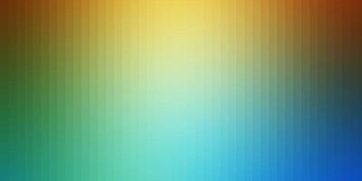 Light Blue, Yellow vector backdrop with rectangles.