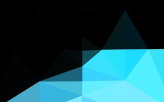 Light BLUE vector polygonal pattern.