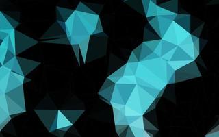 Light BLUE vector abstract mosaic backdrop.