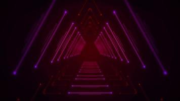 Red triangle loop background video