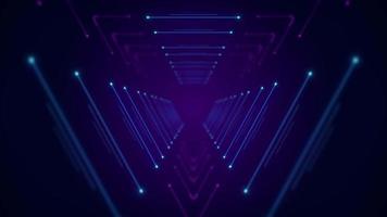 Triangle vj loop background video