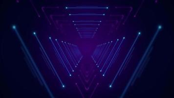 Triangle vj loop background video