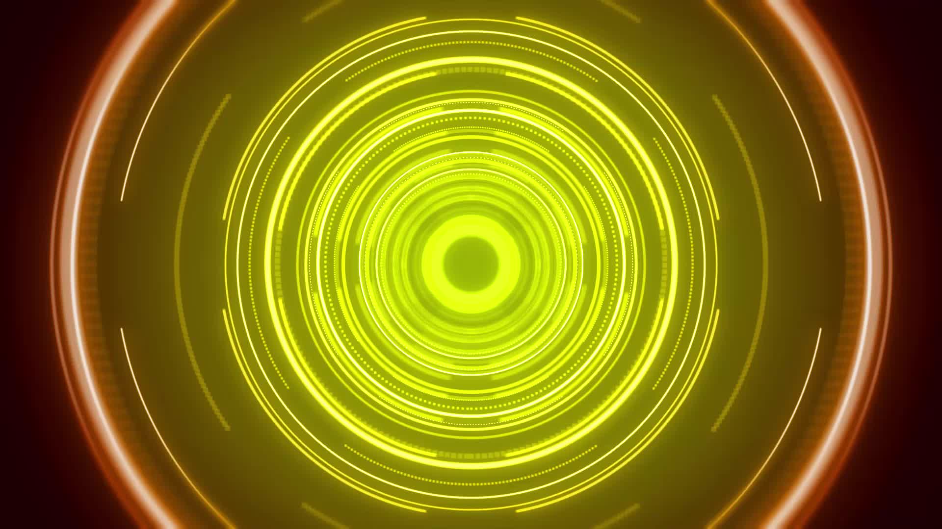 Yellow circle loop background 5269273 Stock Video at Vecteezy