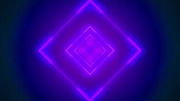 Square line loop animation video