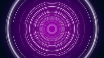 fundo de loop de círculo roxo video