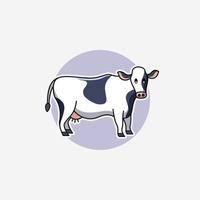 ilustración vectorial gráfico de una vaca vector