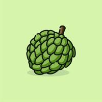 Illustration vector graphic of Custard Apple