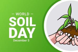 Illustration vector graphic of World Soil Day