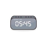 Illustration vector graphic of the digital alarm clock