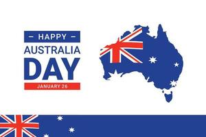 Vector graphic of Australia Day