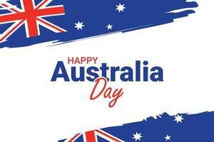 Vector graphic of Australia Day