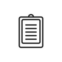Notebook icon vector