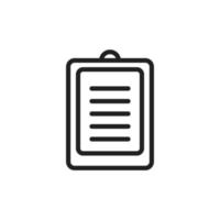 Notebook icon vector