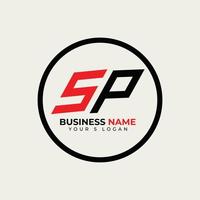 SP Logo Design vector