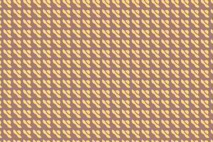 Simple and simple pattern with a picture of a hat vector