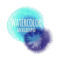 Abstract watercolor background vector