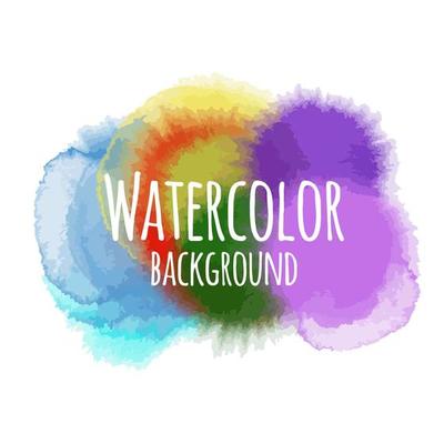 Abstract watercolor background