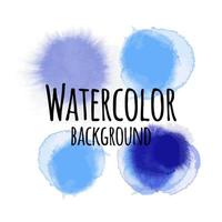 Abstract watercolor background vector