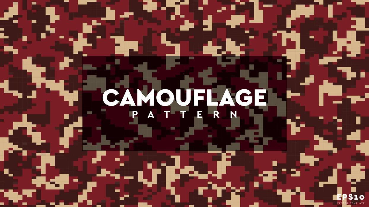 Red Camouflage Vector Art, Icons, and Graphics for Free Download