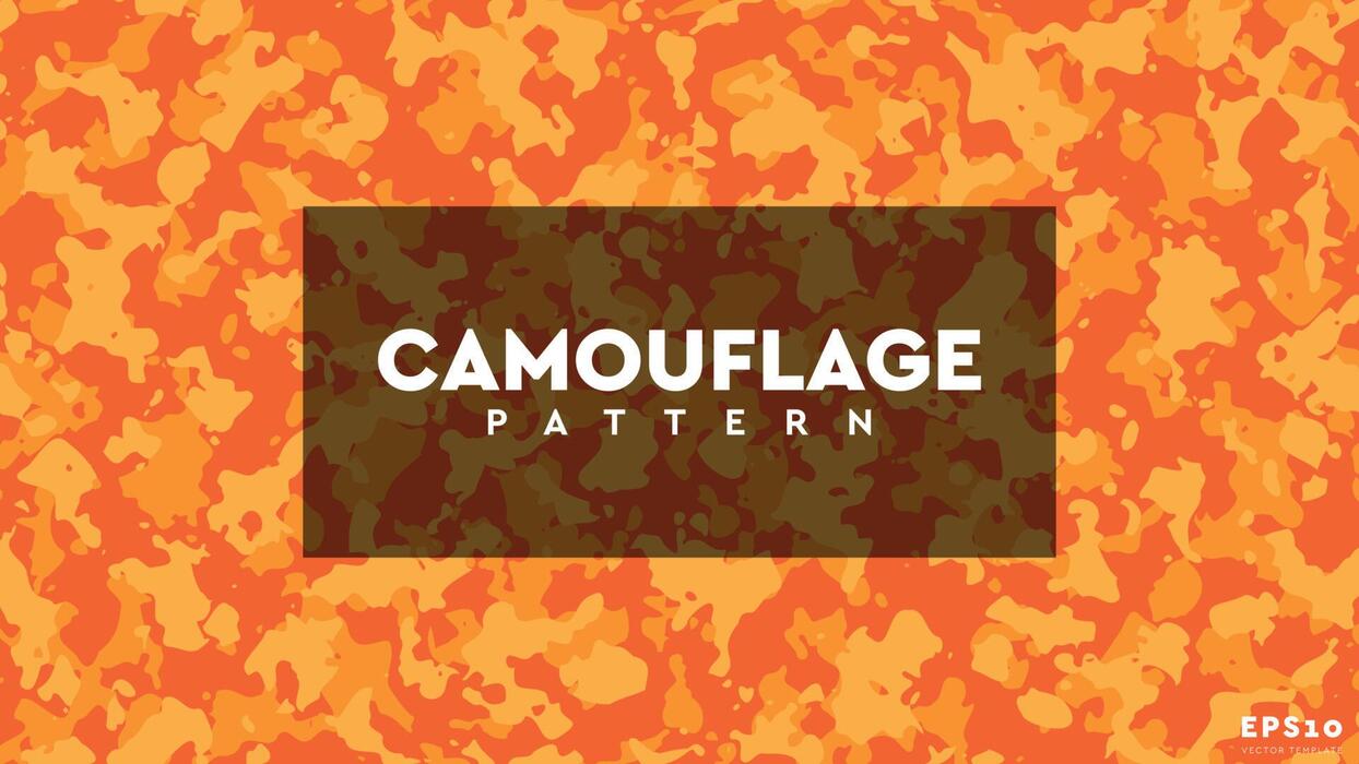 Hunting Camouflage Pattern Vector Art, Icons, and Graphics for Free ...