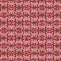 butterfly themed seamless pattern in reddish color vector