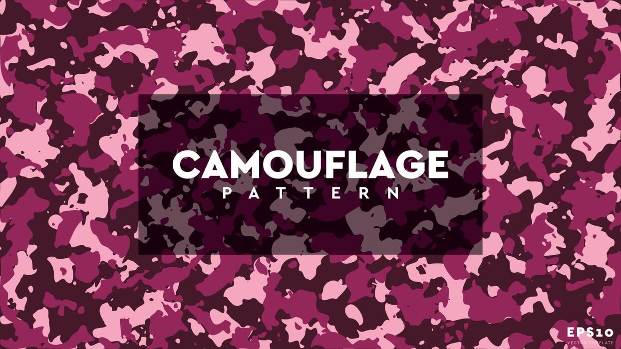 Pink Camouflage Vector Art, Icons, and Graphics for Free Download