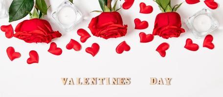 día de san valentín 14 de febrero. tarjeta de felicitación para los amantes. foto