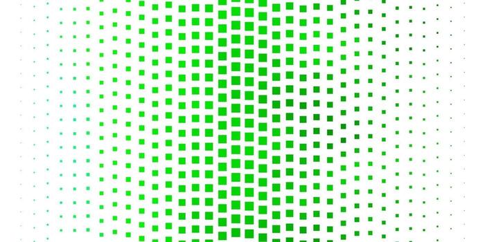 Light Green vector pattern in square style.