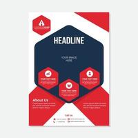 Vector of Flyer Design Template.
