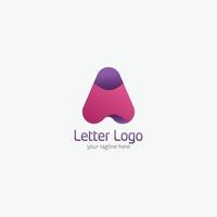 Letter logo design template. Vector Illustration