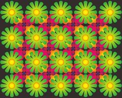 Seamless Floral Vector Patterns 001