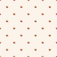 Vector seamless pattern with locks in the shape of a heart