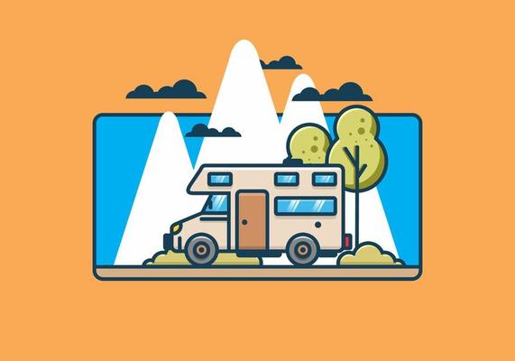 Motorhome Vector Art, Icons, and Graphics for Free Download