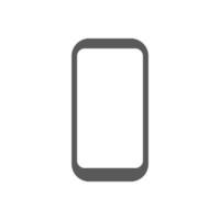 vector icon modern smartphone on white background