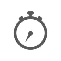 stopwatch timer icon vector on white background