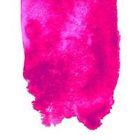 Pink watercolor stain vector