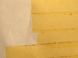 yellow paper adhesive tape texture background photo