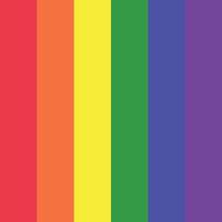 paleta de colores del arco iris editable gratis en diseño vectorial colorido. adecuado para la bandera del orgullo lgbt editable vector