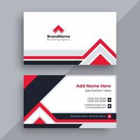 Business card design template vector