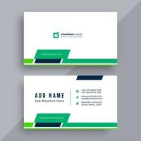 Business card design template vector