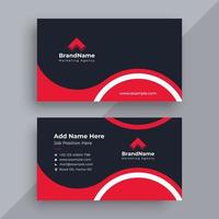 Business card design template vector