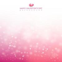 Pink light background abstract design vector illustration blur circle bokeh for valentines day