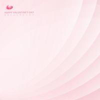 Abstract pink light background with curve lines smooth for valentines day, Vector illustration