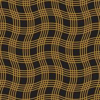 luxury striped plaid wavy style seamless pattern vector graphic