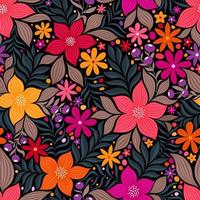 BLACK VECTOR BACKGROUND WITH BRIGHT MULTICOLORED COLORS