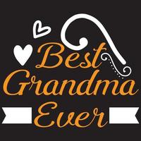 best grandma ever vector