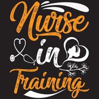 nurse in training vector