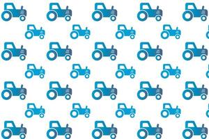 Abstract Tractor Pattern Background vector