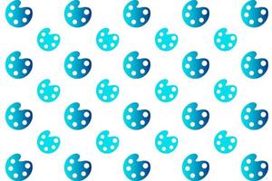 Abstract Paint Palette Pattern Background vector