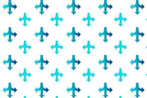 Abstract Route Arrow Pattern Background vector
